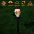 thumbnail image 3 of Lámpara LED 3D Esqueleto Halloween Exterior Luces Solares, 3 of 9