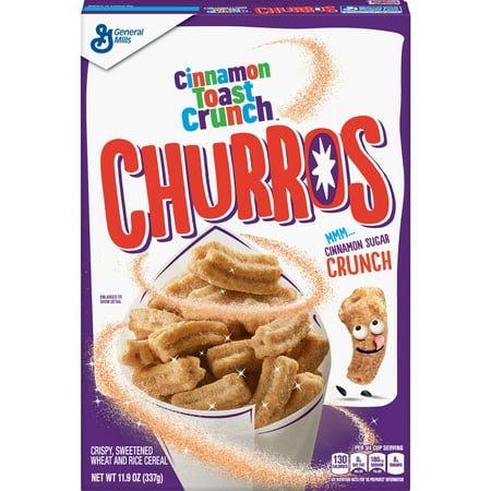 Cinnamon Toast Crunch Churros, Cereal, 11.9 oz