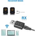 thumbnail image 4 of Transceptores de audio inalámbricos dos en uno adaptadores auriculares de televisión altavoces auxiliares compatibles con bluetooth 5.0, 4 of 7