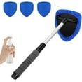 thumbnail image 1 of Standpoint Windshield Cleaner Tool, 2025 New Interior Microfiber Windshield Cleaning Tool, Car Window Cleaner, Effortless and Efficient Cleaning (Blue), 1 of 7