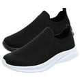 thumbnail image 5 of Yindaity In Men'S Walking Shoes Men's Banded Jogger Slip-on Athletic Sneakers, Wide Width Available White,11, 5 of 9