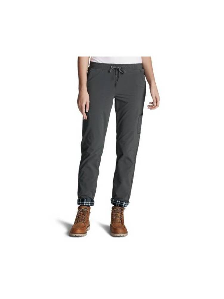 eddie bauer polar fleece lined pull on pants