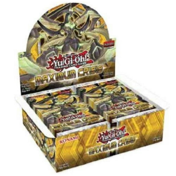 Yugioh Maximum Crisis 1st Edition Booster Box (24 packs)(Sealed)