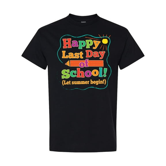 Inktastic Happy Last Day of School T-Shirt