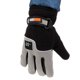 thumbnail image 5 of Hombres Invierno Cálido Vellón Térmico Motocicleta Esquí Nieve Snowboard Guantes Volver, 5 of 6