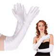 thumbnail image 2 of Guardurnaity 4 piezas/juego de guantes sin dedos de encaje para bodas y cosplay, exquisita artesanía, estilo vintage, guantes de novia guantes y mitones Blanco, 2 of 6