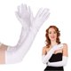 thumbnail image 1 of Guardurnaity 4 unids/set guantes sin dedos hechos con encaje para boda Cosplay exquisita artesanía guantes de novia de estilo Vintage guantes y mitones Blanco, 1 of 6
