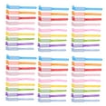 thumbnail image 4 of 100Pcs Bracelet PVC Bracelet Anti-Perte Bracelet d'Identification Jetable (Couleur Aléatoire), 4 of 9