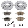 thumbnail image 3 of PowerStop Front Z26 Street Warrior Carbon-Fiber Ceramic Brake Pad and Drilled and Slotted Rotor Kit Fits: VOLKSWAGEN Select Models K898-26, 3 of 9