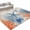 Orange, variant on Entryway Rug 2'x3', Navy Blue Coastal Kitchen Runner Rugs Non-Slip Carpet Mats, Starfish Coral Summer Beach Nautical Ocean Bedside Rugs Runners Washable Floor Carpet for Bathroom Laundry Room