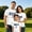 White, variant on Family Matching American Flag T-Shirts - Patriotic 4th of July Day Tees 250th Anniversary Matching Outfits for Mom Dad Kids(White,5-6 Years,Kids)