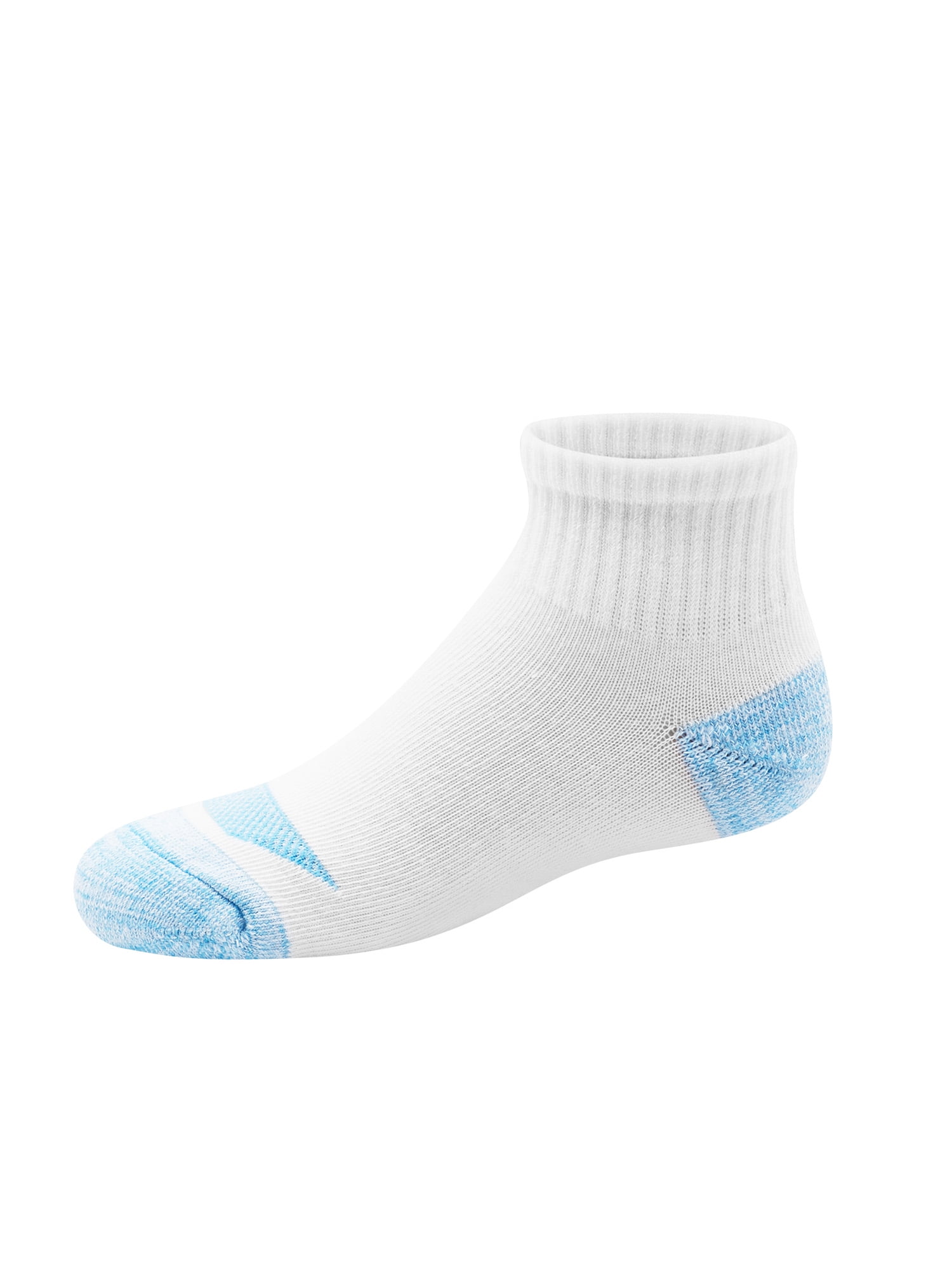 Hanes Girls Socks, 12 Pack Cool Comfort Ankle Socks, Sizes S-L
