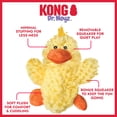 thumbnail image 2 of KONG® Dr.Noyz Dog Toy with Squeaker, Duck, Small for Dogs Up to 20 lbs, 2 of 6