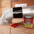 thumbnail image 4 of Cinta adhesiva Flex superancha, 11,7 cm x 6,1 m, negra, resistente, 4 of 5
