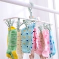 thumbnail image 2 of Guozer Clip Hanger 1PCS 12 Clips Foldable Clothes Rack Windproof Clothes Drying Rack Home Clothes Rack Dormitory Hanging Clothes Rack, 2 of 3