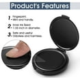 thumbnail image 1 of 1 Pack Thumbprint Fingerprint Ink Pad for Notary Supplies Identification Security ID Fingerprint Cards Law Enforcement Fingerprint Black Stamp Ink pad, 1 of 4