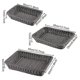 thumbnail image 2 of 3 Pcs Wicker Bread Basket,handmade Woven Basket,tabletop Display Organizer Serving Baskets For Food, 2 of 5