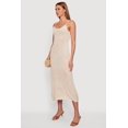 thumbnail image 2 of Women's Pointelle Knit Hem Scoop Neck Crochet Dress, 2 of 3