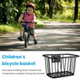 thumbnail image 4 of LJNYFDC Bike Front Basket Children Bicycle Front Basket Large Capacity Strong Load Bearing Easy Installation Scooter Bike Basket Replacement for Kids Outdoor Riding, 4 of 5