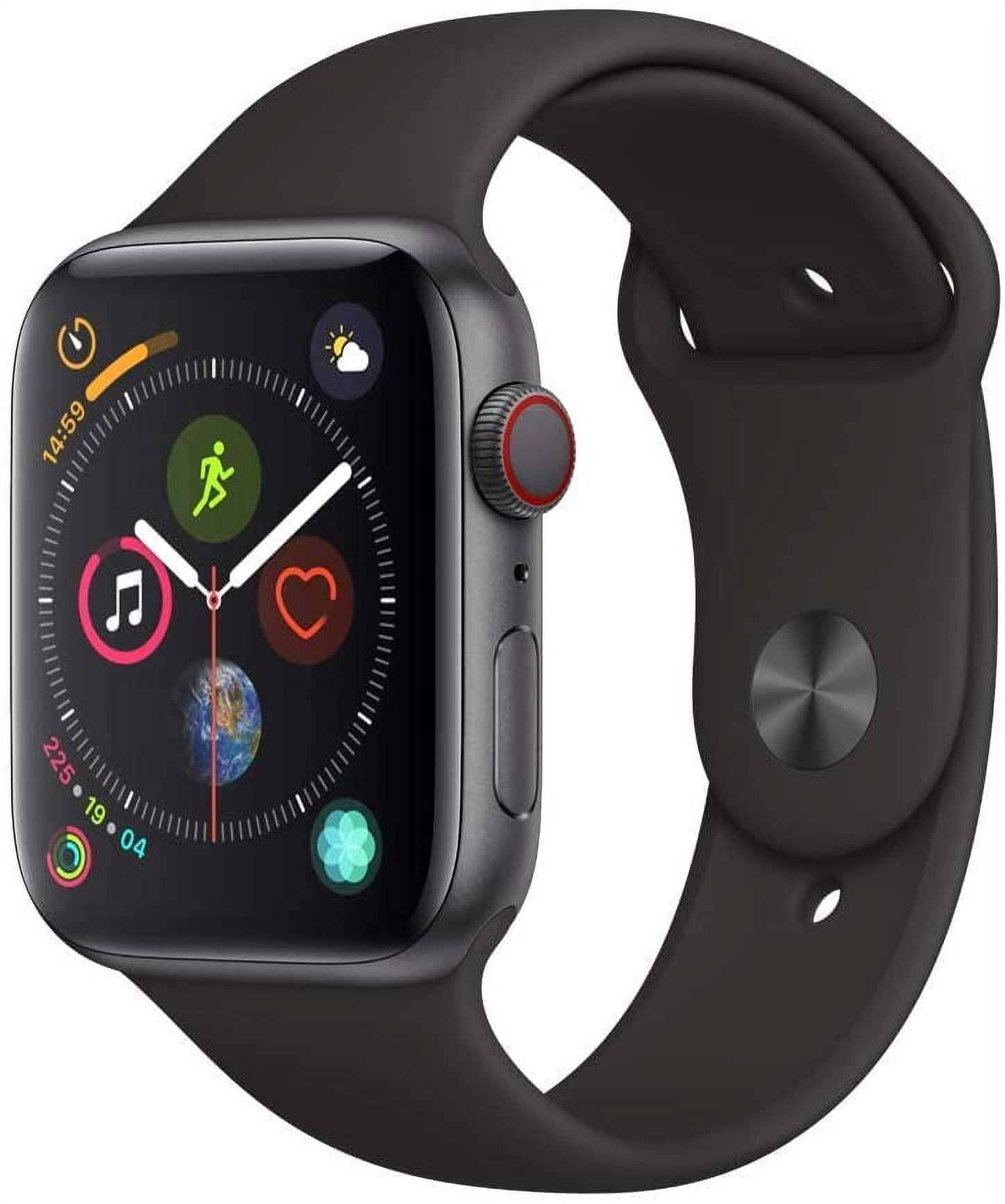 Apple Watch Series 3 42mm GPS Space Gray Aluminum Case with Black Sport Band Walmart