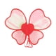 thumbnail image 3 of Alas de mariposa para niñas, accesorios de disfraz para carnaval, día de San Valentín Organdí, 3 of 9