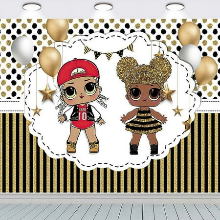 LOL Surprise Background Backdrop Party Supplies Taspestry Wall Decor Banner Post Decor Decorations