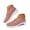 Pink, variant on Orthopedic Shoes for Women Wide Width Breathable Walking Slip on Sneakers Comfortable Arch Support Casual Nurse Shoes Beige 8.5