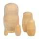 thumbnail image 2 of Muñecas rusas sin pintar,Muñeca rusa Matryoshka apilable de madera,Muñecas rusas sin pintar Muñecas Matryoshka en blanco,Regalo de recuerdo hecho a mano tradicional Matryoshka,DIY muñeca, 2 of 9