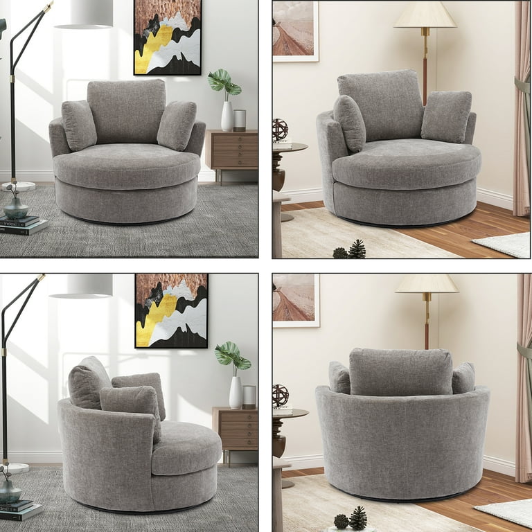 Costco swivel barrel chair deals
