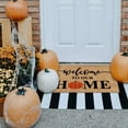thumbnail image 4 of JUNWELL WTN 1 Pcs Autumn Welcome Door Mat Pumpkin Floor Mat Fall Seasonal Thanksgiving Halloween Indoor Outdoor Entrance Mat Fall Decor Mat Halloween Floor Mat, 4 of 5