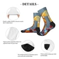 thumbnail image 4 of Vsdgher Refreshing Fruit Infused Drinks Unisex Crew Socks Lightweight Breathable Ventilation Ankle Socks, Mid-calf socks for Daily, 4 of 7