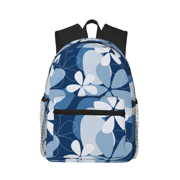 Disketp Flower Mochila Ligera Clásica con Múltiples Bolsillos, Mochila Casual para Hombre y Mujer, Ideal para Escuela, Trabajo y Viajes