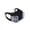 Black, variant on LED Flash Light for Bike with Twin Eye Design and Flexible Silicone Strap Night Riding Signal Safety Lamp in Black