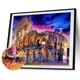 thumbnail image 2 of Kit de pintura de diamante 5D taladro redondo completo de arquitectura manualidades DIY imagen de mosaico FLhrweasw Nuevo, 2 of 9