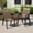 Brown, variant on STARY Patio Stackable Chairs Set of 2, Outdoor Dining Chairs with Armrest for Backyard, Poolside, Brown