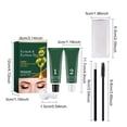 thumbnail image 2 of Lenkho Eyelash & Eyebrow Dye Kit, Waterproof Long-Lasting Eyebrow Tint with Olive Oil, Semi-Permanent Brow Color Cream for Fuller, Natural Brows & Lashes, Eyebrow Tinting Kit with Tools, 2 of 6
