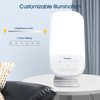 Miroco Light Therapy Lamp, UV-Free 10000 Lux Therapy Light Sunlight Lamp with Timer