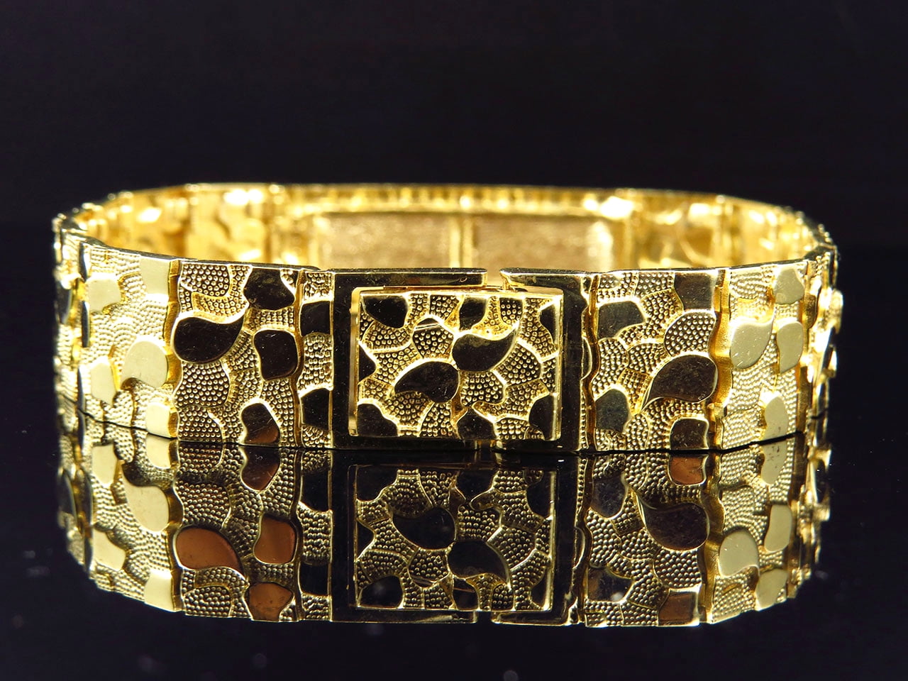 Gold nugget bracelet walmart clearance
