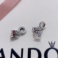 thumbnail image 3 of Pandora925 plata de ley amor copo de nieve con cuentas helado Mickey colgante Margarita encantos cuentas ajuste Original pulsera Diy accesorios 2023 nuevo regalo del Día de la madre joyería de moda, 3 of 4