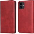 thumbnail image 1 of Zouzt Premium Pu Cuir Étui Portefeuille Compatible iPhone 12 Mini 5,4 Pouces, Flip Étui Portefeuille avec Fermeture Magnétique / Pied de Lit, 1 of 5