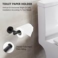 thumbnail image 4 of 3 - Piece Bathroom Hardware Accessories Set Wall Mounted, 4 of 9