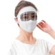 thumbnail image 1 of Wartleves Máscara de protección solar para ciclismo con gafas y orificios para respirar que protege contra los rayos UV, 1 of 7