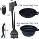 thumbnail image 2 of Black Hair Dye Brushes, Hair Coloring Brush and Mixing Bowl Set, with Hair Dye Mixing Bowl (6 Pcs), 2 of 5