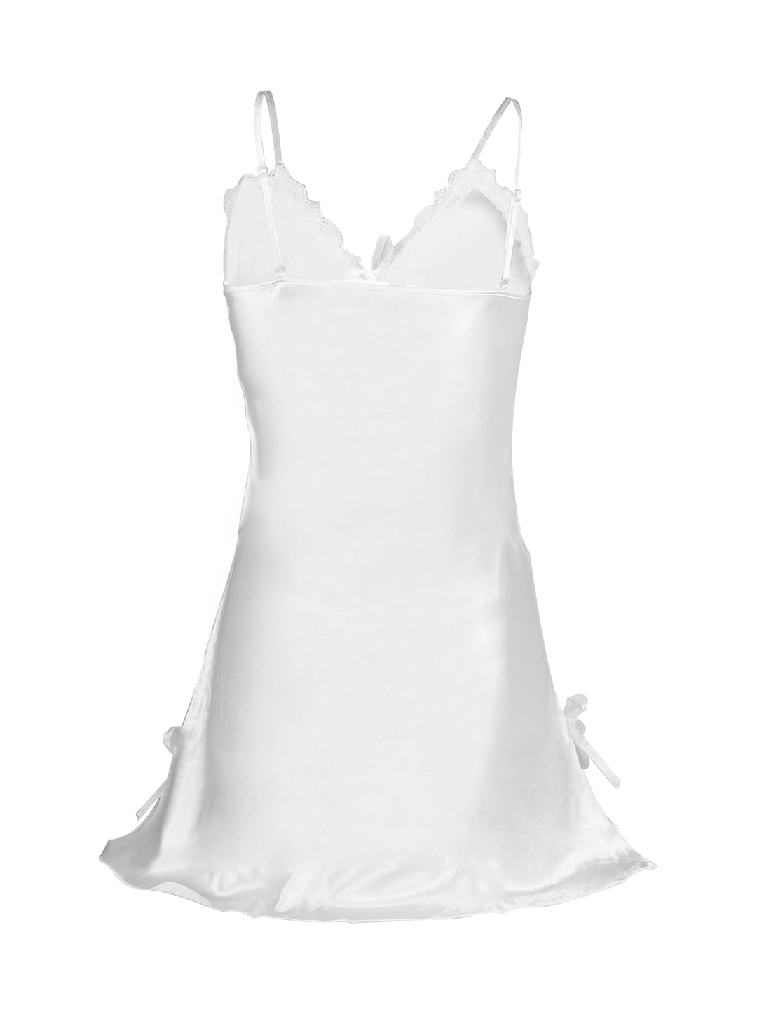 womens white slip dress