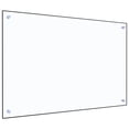 thumbnail image 1 of vidaXL Kitchen Backsplash Transparent 90x60 cm Tempered Glass, 1 of 5