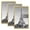 Gold, variant on Poster Frame, Easy Slide-In Assembly,Gallery Wall Picture Frames Set for Family, Wedding, Christmas, Easy to Change Photos