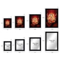 thumbnail image 4 of IBA Indianbeautifulart Panch Mukhi Hanuman Picture Frame Religious Poster Black Wall Frame Deity Photo Frame Wall Decor&nbsp;For Home/ Office/ Temple-6 x 8 Inches, 4 of 7