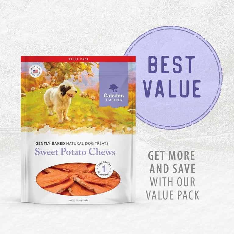 Vegan Sweet Potato Chews for Dogs, 28 oz photo 8