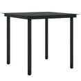 thumbnail image 3 of vidaXL 5 Piece Garden Dining Set with Cushions Black, 3 of 4