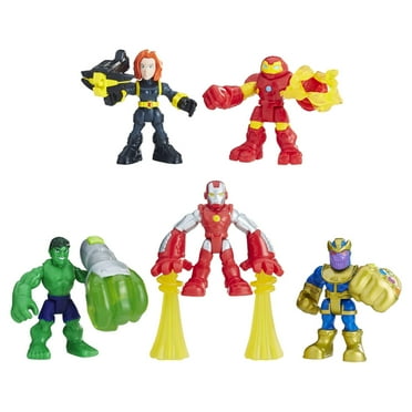 Marvel: Superhero Adventures Power Up Squad Kids Toy Action Figure for Boys and Girls (8”)